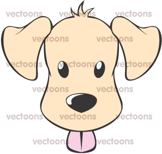 Cartoon Labrador Puppy